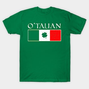 O'talian T-shirt St Patricks Day Italian T-Shirt